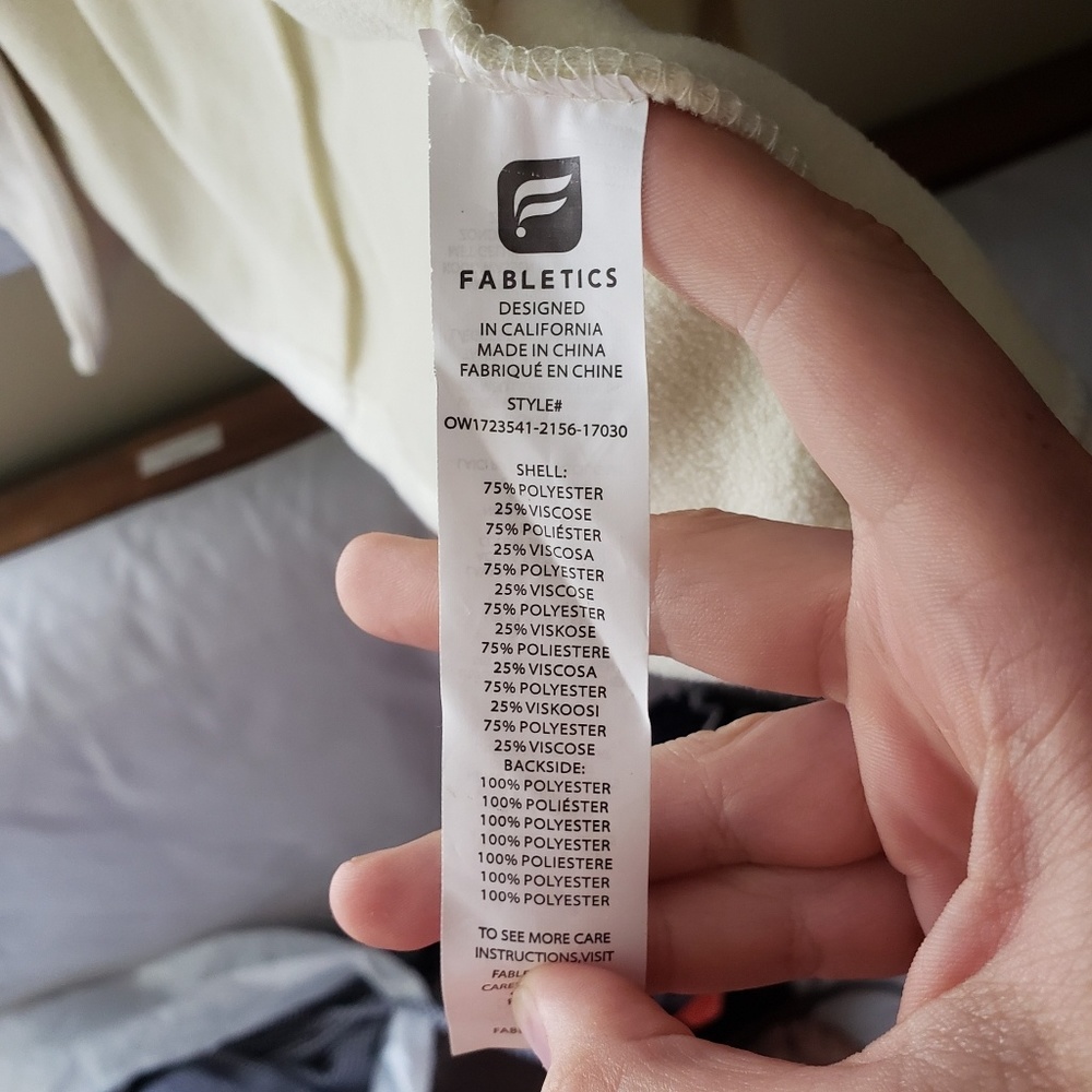 Fabletics | Sage Coat Size Small - image 4